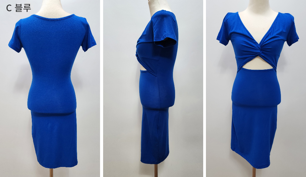 드레스 네이비블루 색상 이미지-S2L1